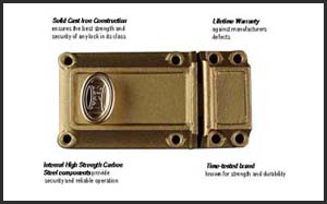 Night latch-SEGAL - All-AmericanLocksmith.com